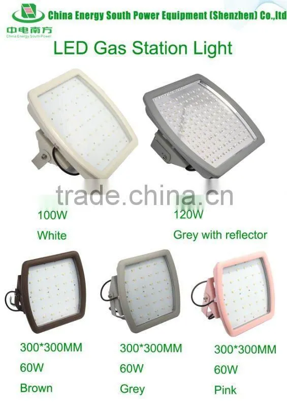 120W explosion-proof LED Gas Station Lights,MW driver,CE&RoHS ,UL,CUL,DLC