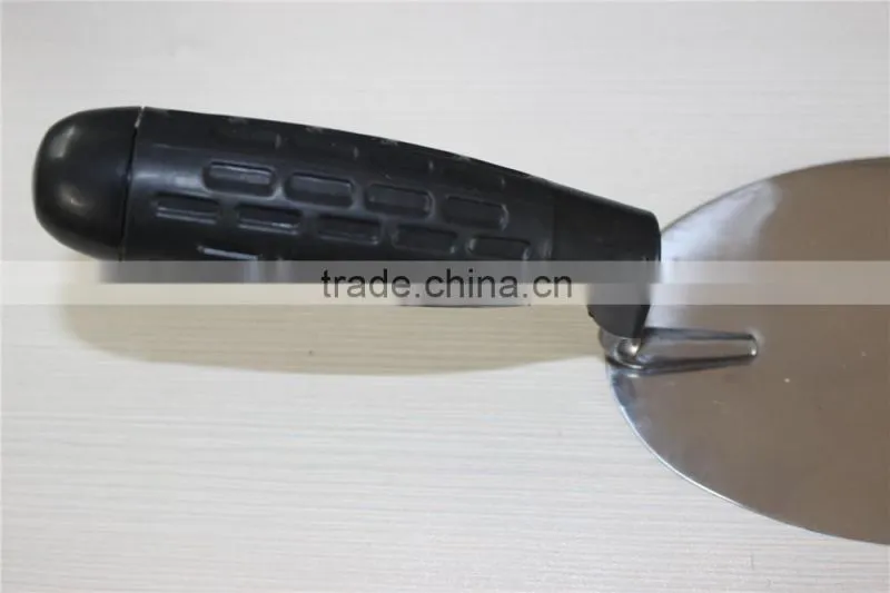 Bricklaying trowel / plastic hand tools / construction tool / stainless steel blade