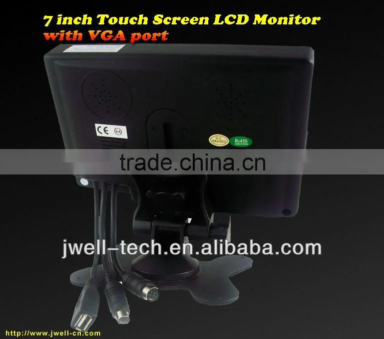 7 inch lcd monitor with hdmi input wholsale price with BNC VGA AV