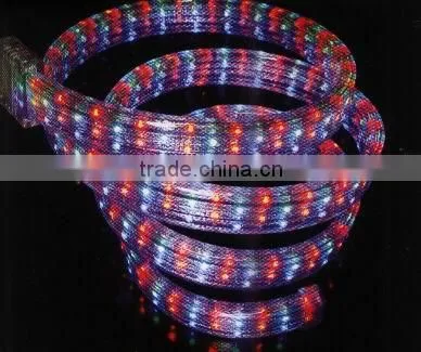 230V LED flat 4-wire led rope light