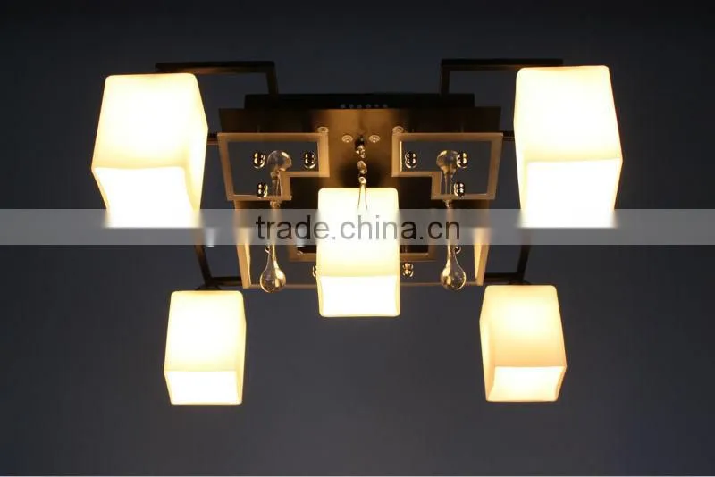 LED square crystal chandelier&pendant for house decoration
