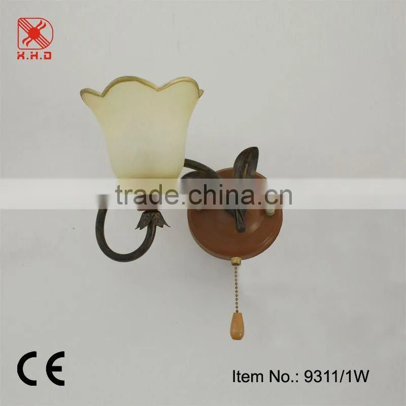 decorative lighted flower indoor wall lamp without bulb