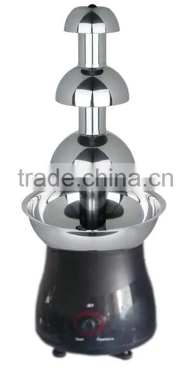 low noisy and fast heating chocolate fondue