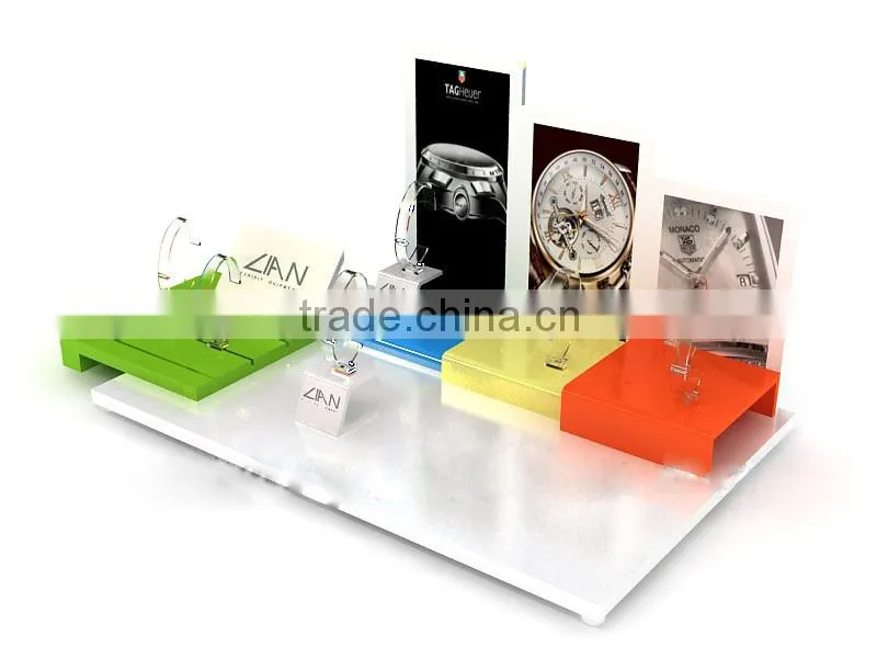 Luxury acrylic watch display stand in 2015 artificial design