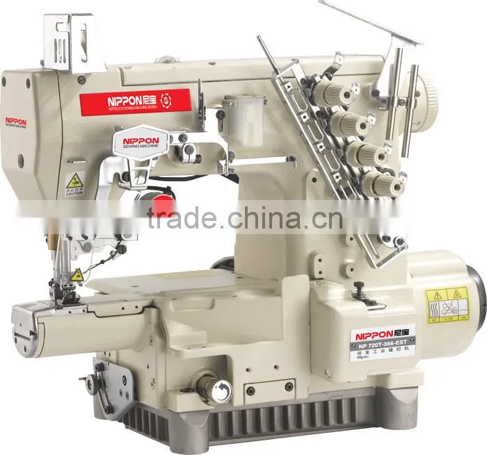 NP 720T-356 High-speed small cylinder interlock sewing machine with auto-trimmer