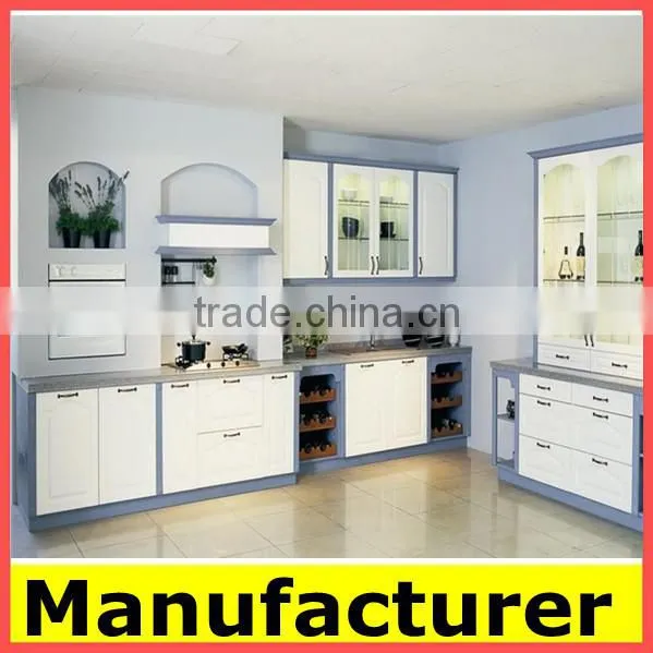 hot sale cheap PVC and wood door modular ceramic wash basin cabinet price