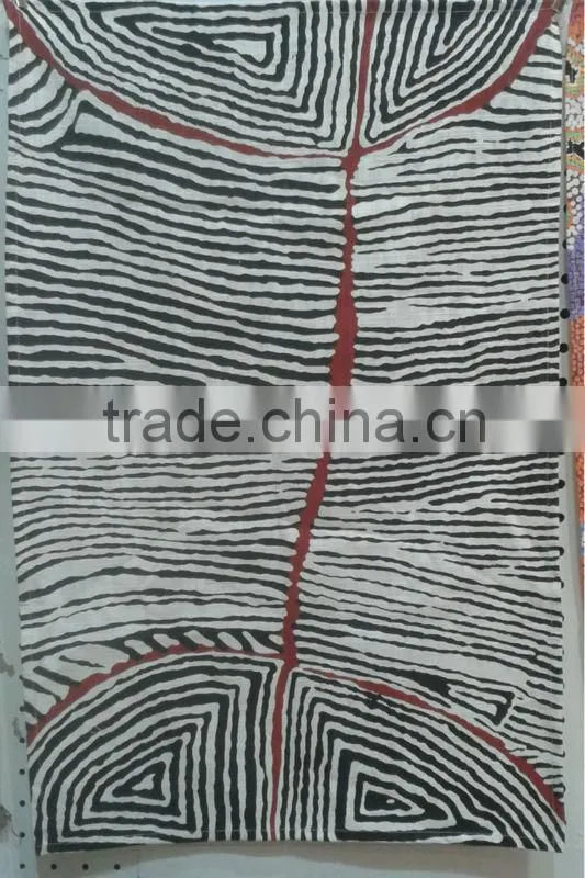 kitchen digital printed linen tea towel for home decorationl&gift,animal-giraffe design-1