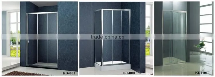 3 Panel Tempered Glass Folding Shower Screen (KD4001)