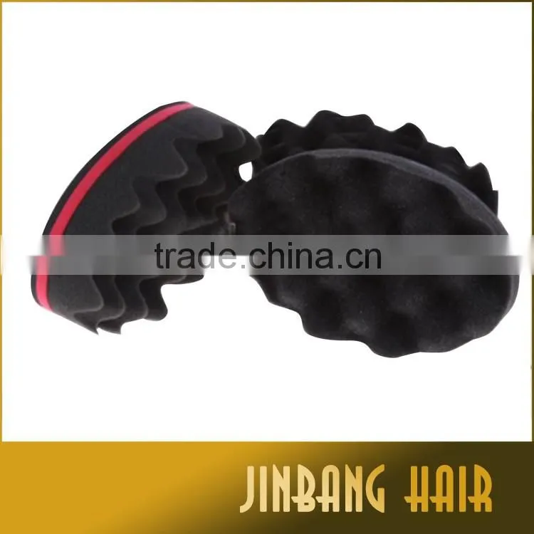 Best Selling and Top Quality! 19011560cm size 46holes 8 shape magic hair twist sponge with customized logo magic twist sponge