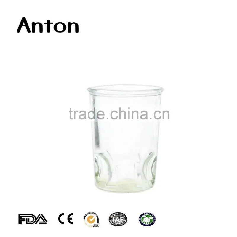 200ml wholesale clear glass bottle Hot sell glass cup bottle with handle