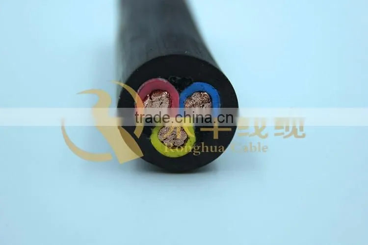 Electrical Submersible Pump Power Rubber Insulated Cable