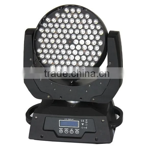 (hot) 108* 3w RGBW LED moving head light DJ stage lighting LED moving head light