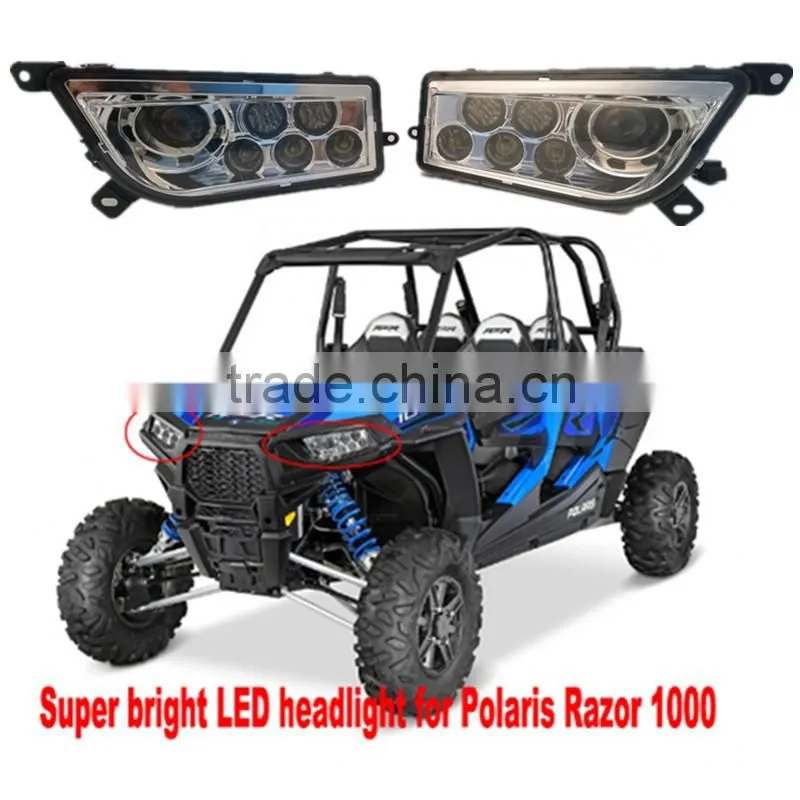 High quality polaris razor 1000 Led Headlight UTV ATV LED Led Headlamp led car headlight for AVT polaris razor 1000