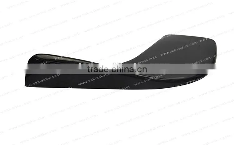 Carbon Fiber Car Front Lip Spoiler Bumper Flap Car Splitter 2pcs