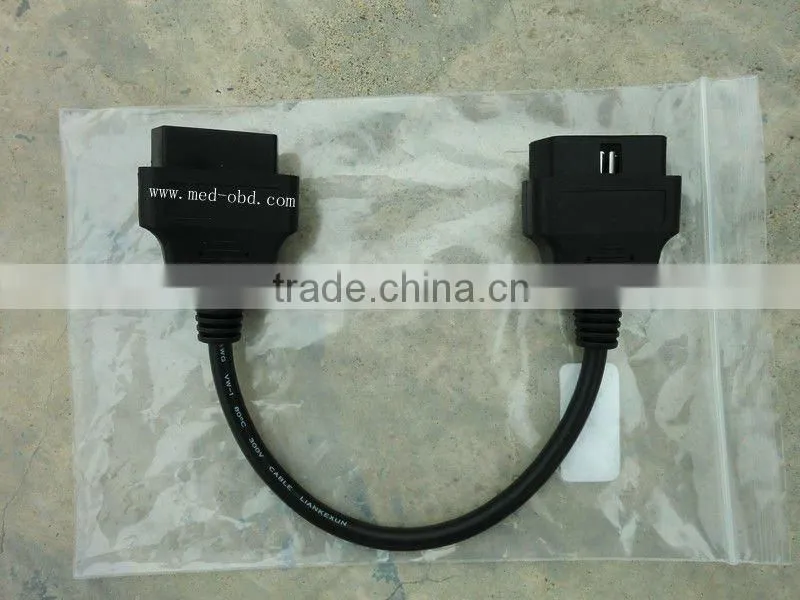 OBD2 cable J1962m to J1962f OBD2 interface