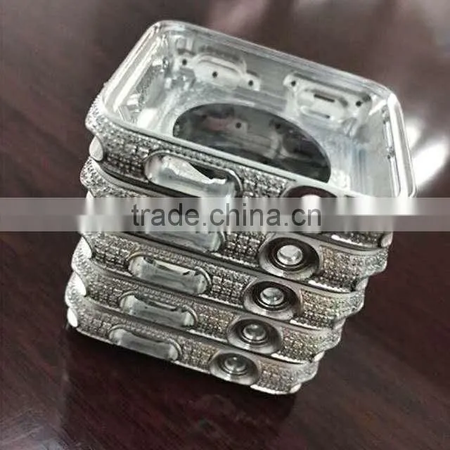 luxury custom For apple watch stand anti scratch housing for apple watch case