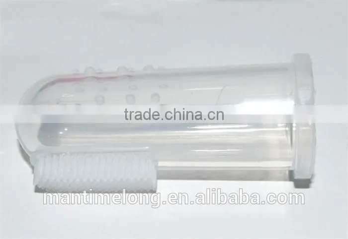 silicone baby toothbrush baby finger toothbrush