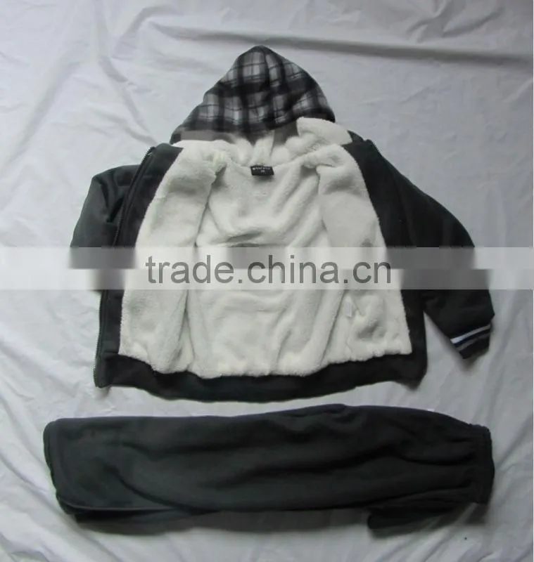 children's fleece 2 pcs sets stock boys sets stocklots