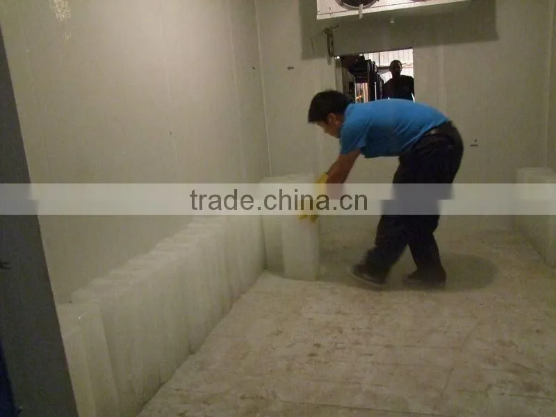 Direct evaporator ice block factory without salt in Guangzhou