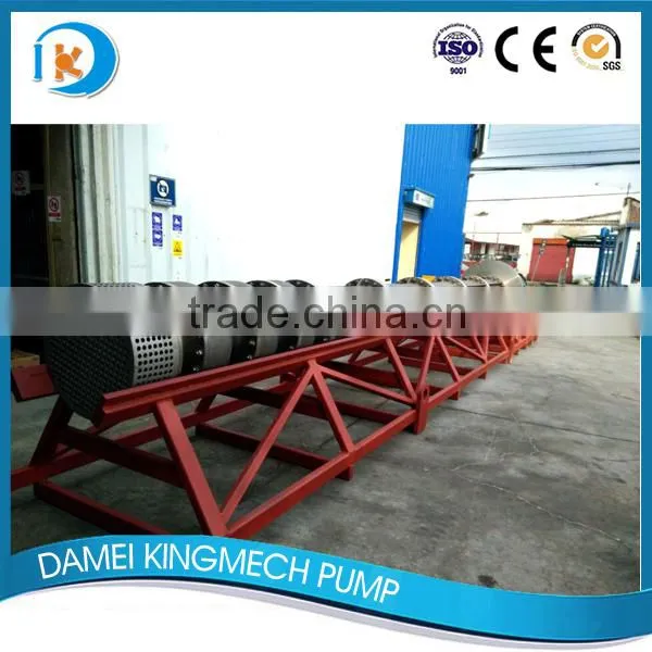China Vertical long shaft titanium material chemical pump used for sea water/chemical plant desalination