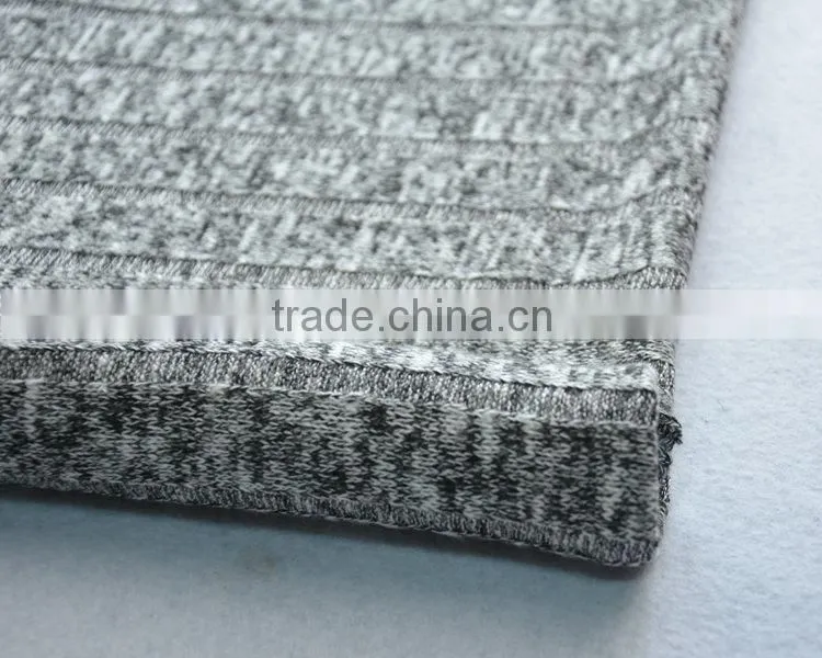 Jiufan Textile Hot Sale Striped Hacci Knitted Competitive Fabric Supplier in Shaoxing