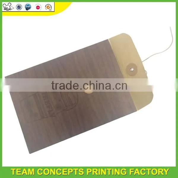 Paper string closure envelope