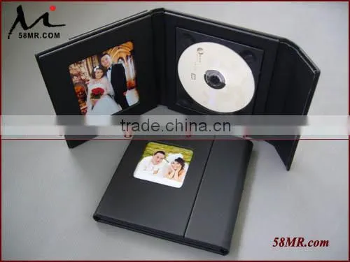 Supreme Deluxe Classic Wedding Leather CD DVD Folio