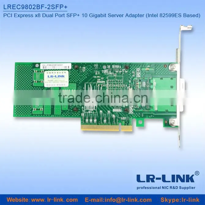 Intel 82599ES Chip PCI-E x8 2 SFP+ 10Gbps Dual Port iPCI-Express 10GB NIC Card