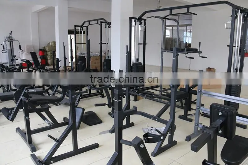 Crossfit Gym Power Squat Cage With Plates Storage