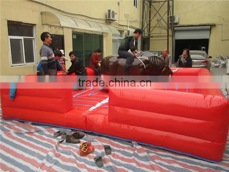 cheap price inflatable mechanical bull riding for sale