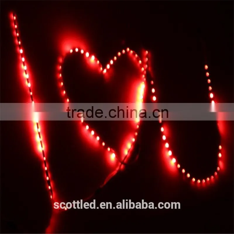 flexible rgb led strip 5mm PCB with smd 5050 rgb non-waterproof sk6812 mini led strip