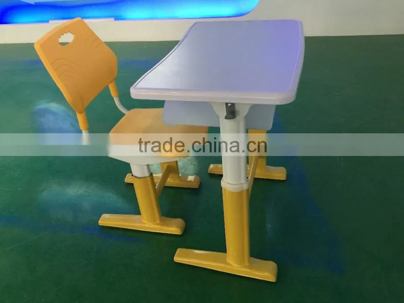 modern school desk and chair school furniture school desk with bench HXZY048