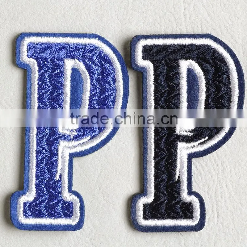letter Embroidery label for knitting hat