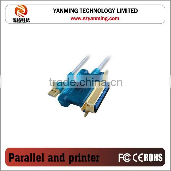 usb to 1284 parallel DB25 CN36 printer interface cable for computer to printer