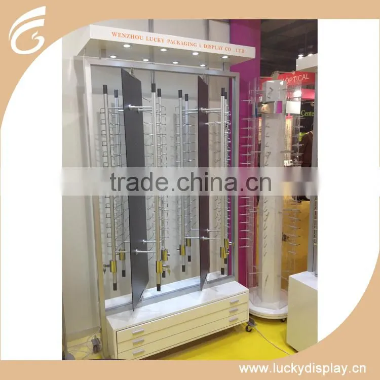 lucite Glasses Display Shelf