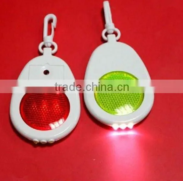 Plastic led bag light keychain led flashlight wholesale