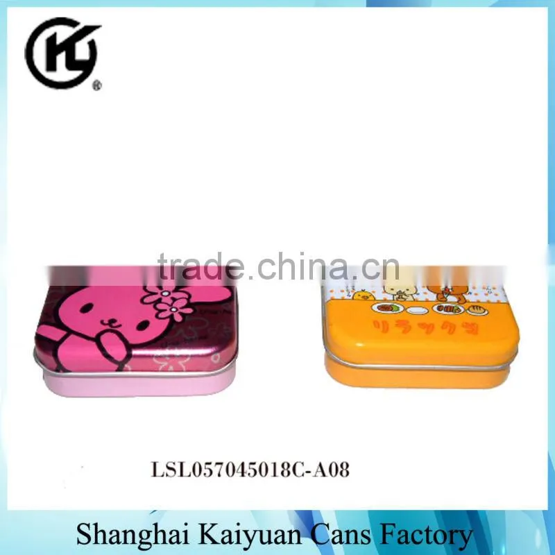 High Quality Candy Gift Tin Can Box (various lids and printing)