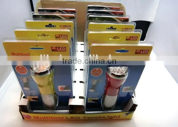 KT-03B Ningbo Dike Hot sale multi function outdoor tool with torch