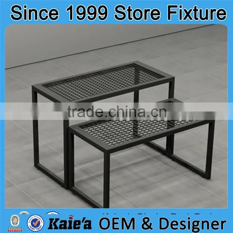 Excellent new products display clothes wood nesting tables