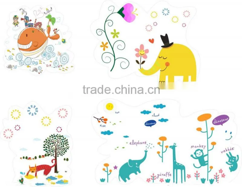 2016 Professional Custom Printable Cartoon Stickers for Children