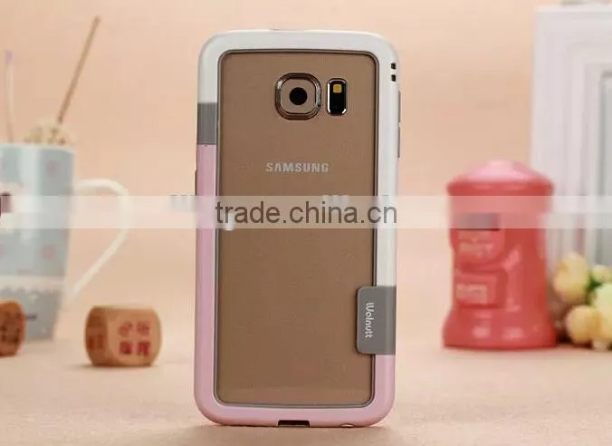 Mix Color Soft Silicone Bumper For Samsung Galaxy S6