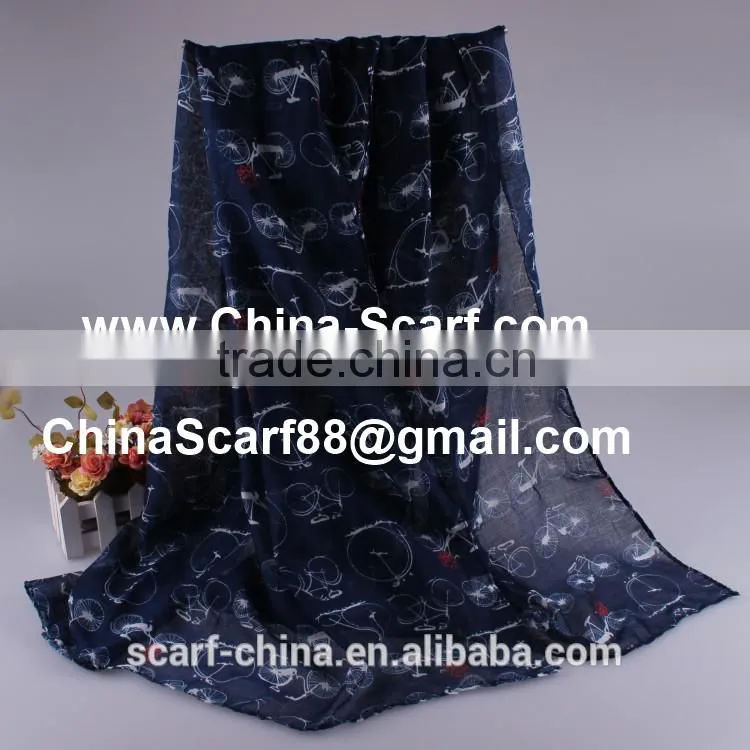 Wholesale viscose fashion scarf
