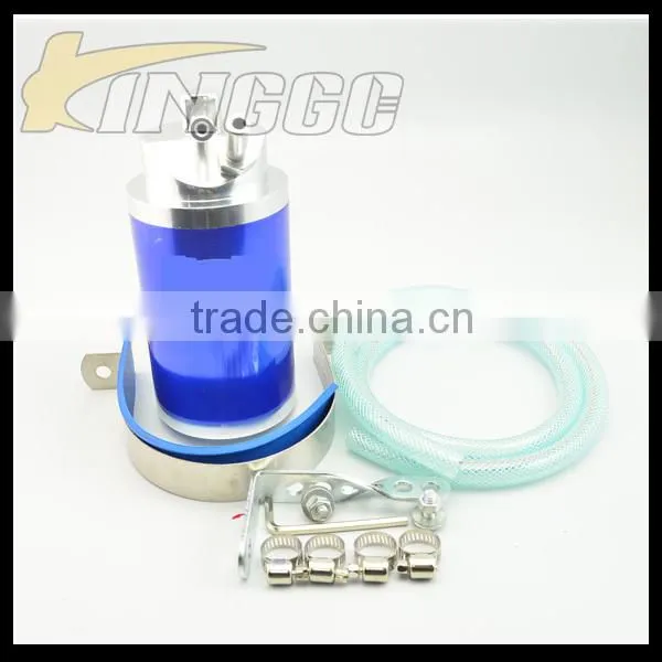 Auto Racing Oil Can Universal Round Aluminium Car Engine Oil Catch Tank