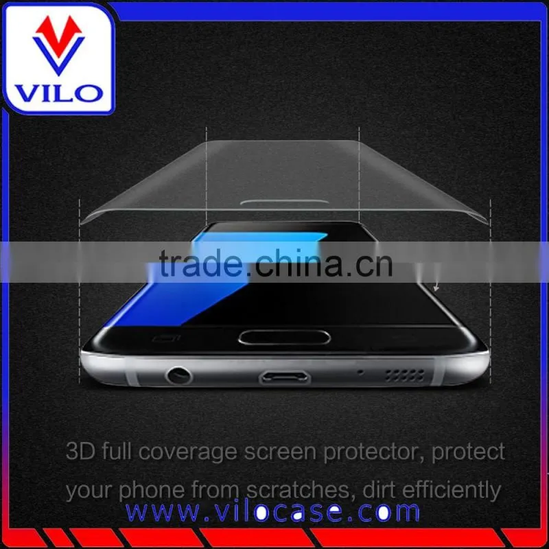 Premium PET Film Screen Protector For Samsung Galaxy S7 Edge with Full Coverage