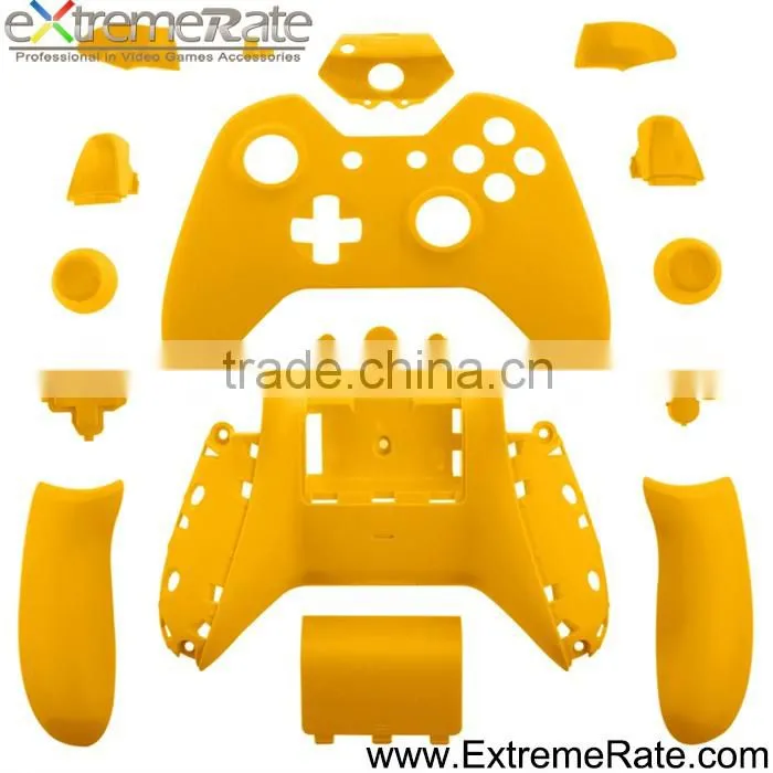 High quality matte pure yellow PC case housing for XBOX ONE shell