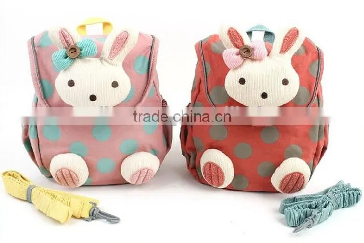 Lovely Bears Rabbit child backpack School Bag for boys & girls, a perfect gift for kids