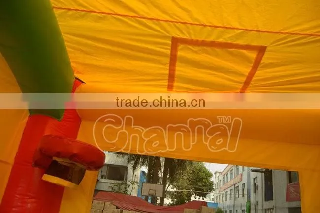 inflatable Crayon bouncer, Inflatable Combo, Inflatable bouncer with slide