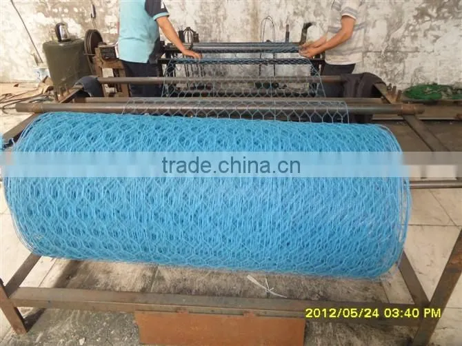 electro galvanized wire hexagonal wire netting for chicken fence and poultry cage