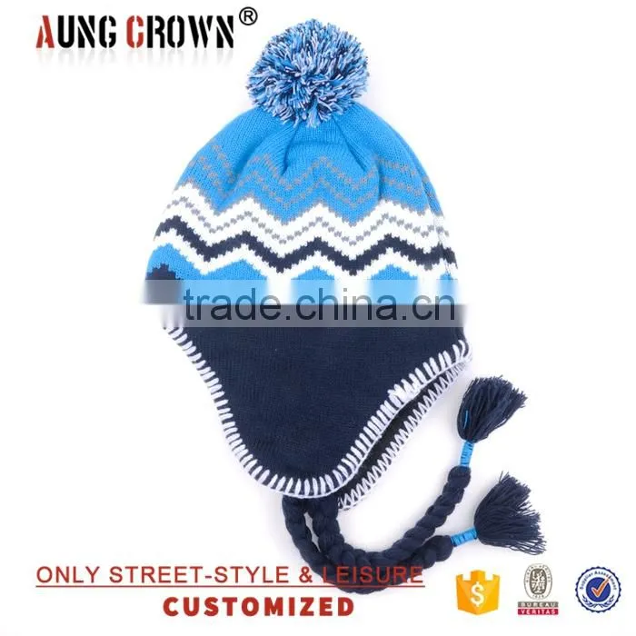 Fashionable pompom top ball 2016 trendy beanie
