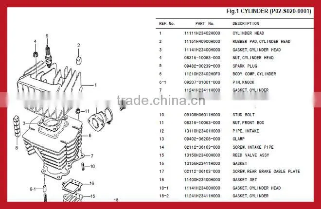 High performance motorcycle front shock absorber for yamaha